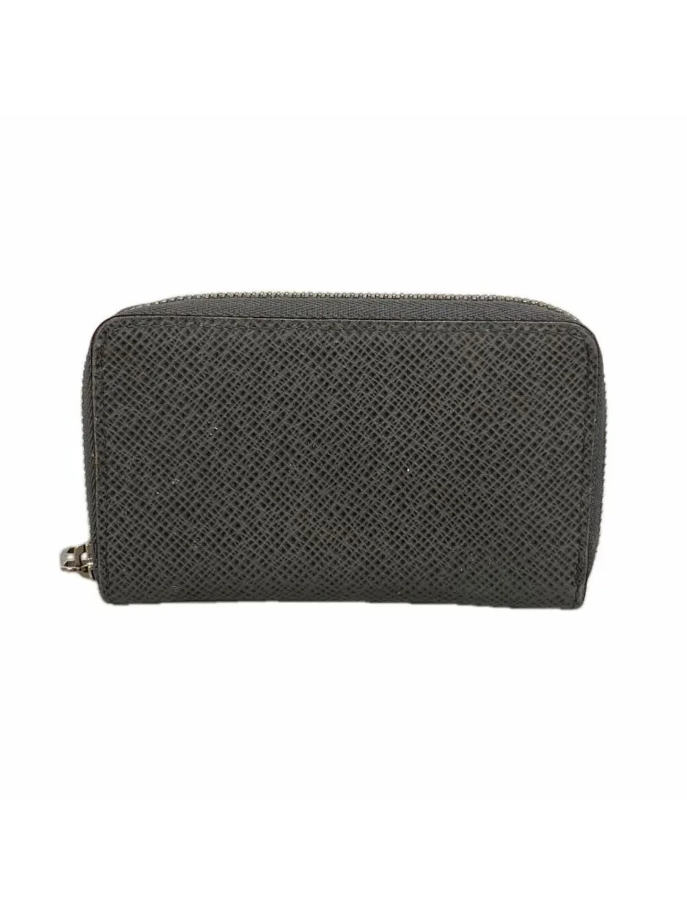 Louis Vuitton Coin Purse Taiga Zippy Glacier